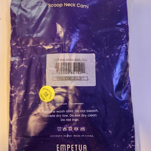 Shapermint Scoop Neck Cami Womens 3XL Nude Smoothing Slimming Tank Top - Picture 9 of 9